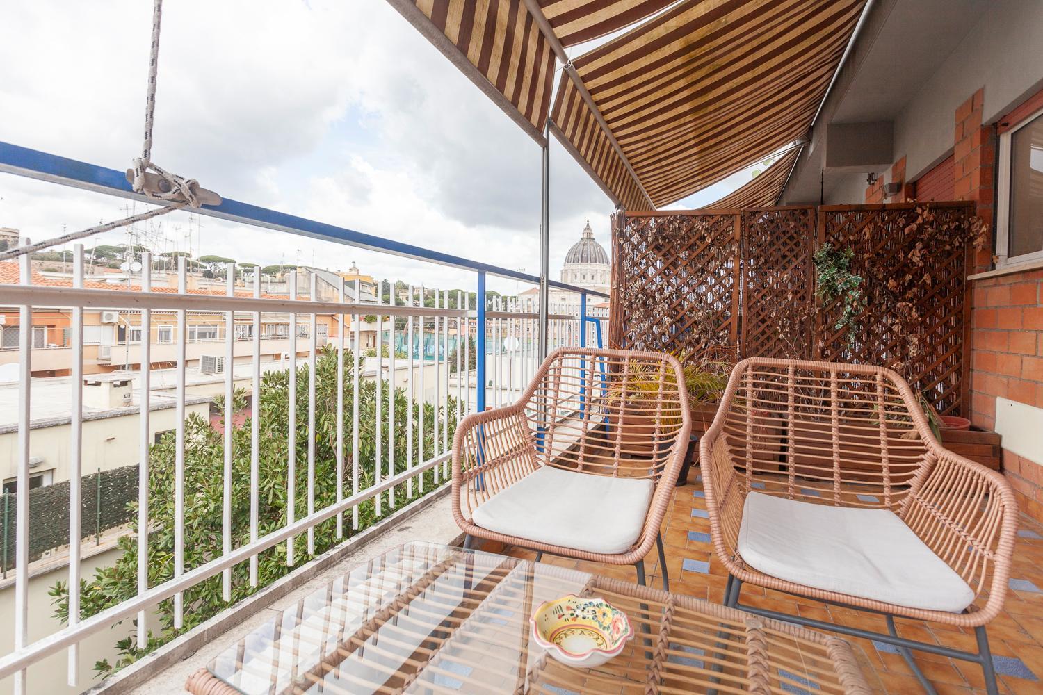 Le Terrazze Del Duca San Pietro Guesthouse Rome Bagian luar foto